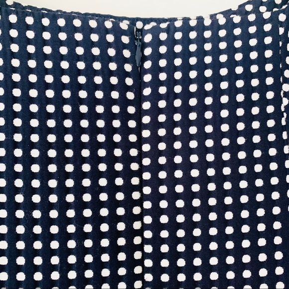 McGinn Navy & White Cora Polka Dot Dress - Picture 8 of 8